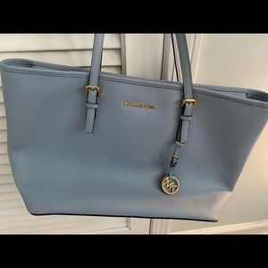 Kors baby blue tote